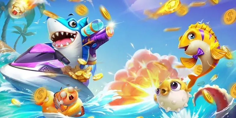 hệ thống vũ khí đa dạng trong game bắn cá đổi thưởng Jun88